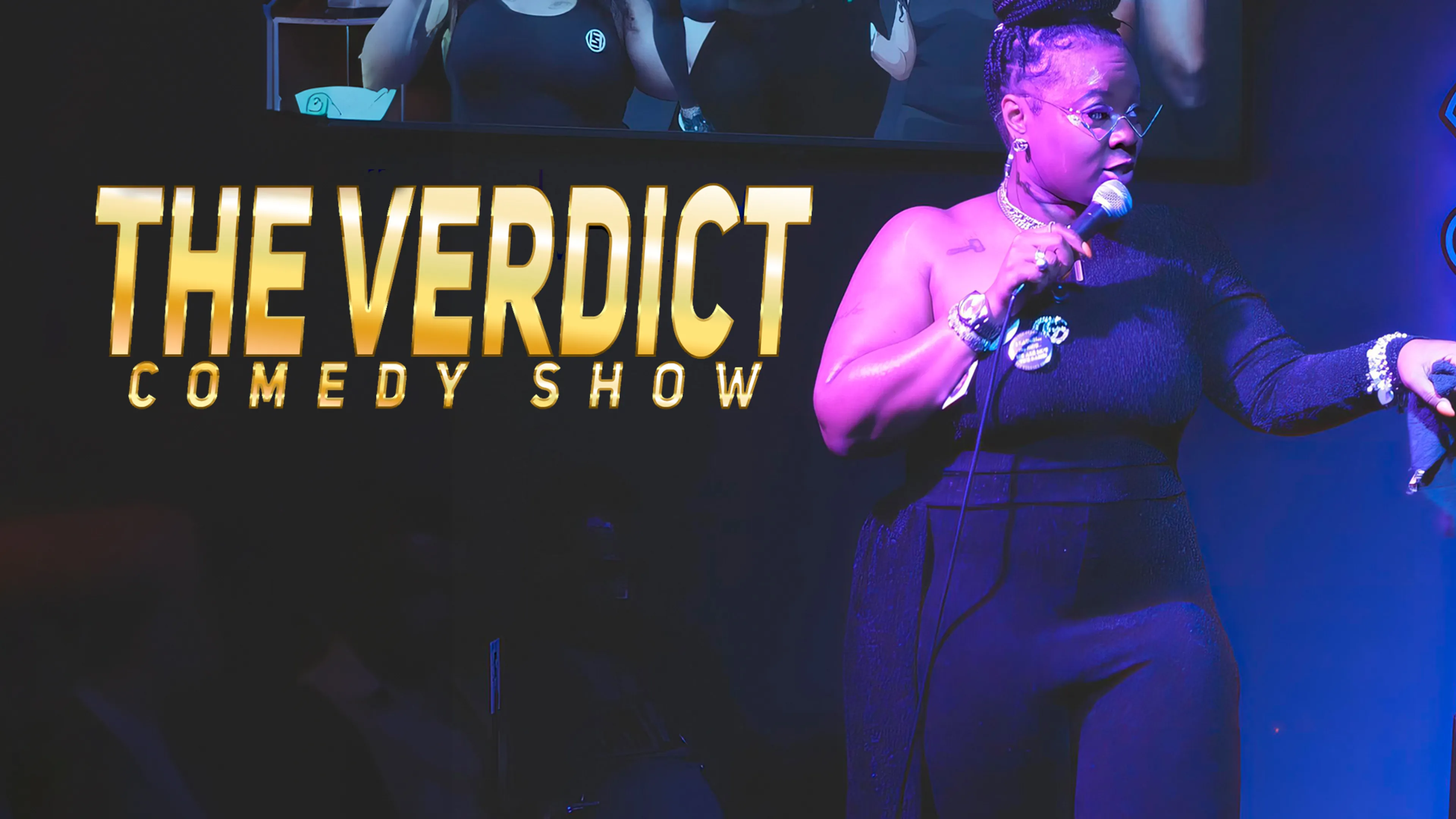 The Verdict Comedy Show poster